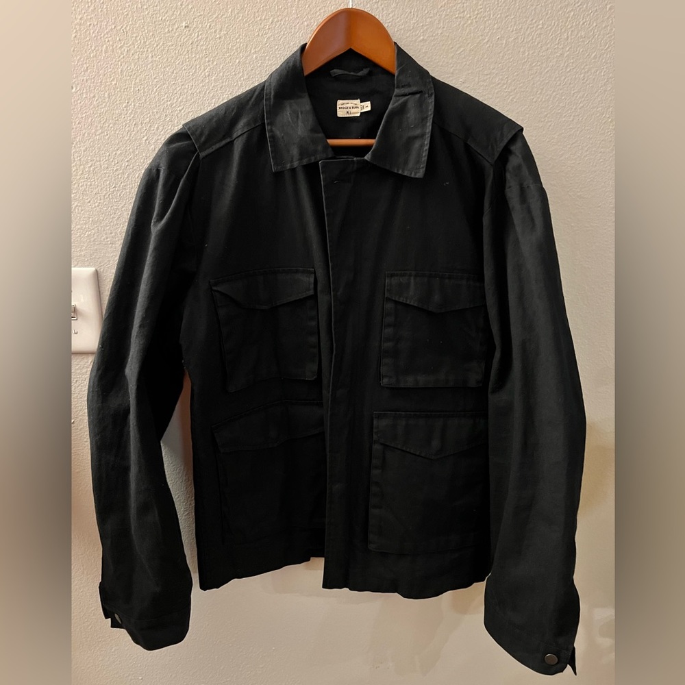 Bridge and Burn Waxed Barn Coat - Size L